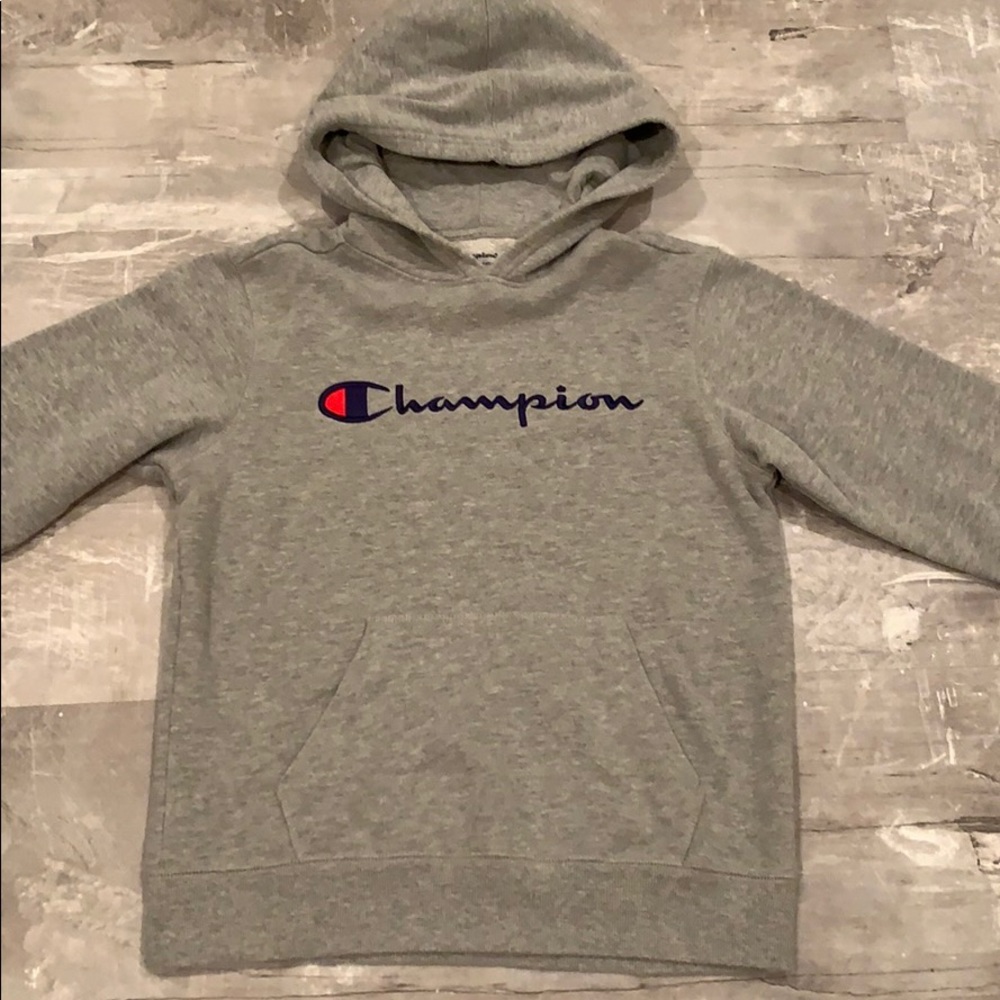 Champion Hooded Sweatshirt Boys M